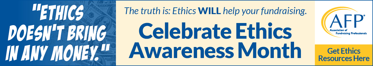 Ethics Awareness Month Chapter Toolkit | Association Of Fundraising ...